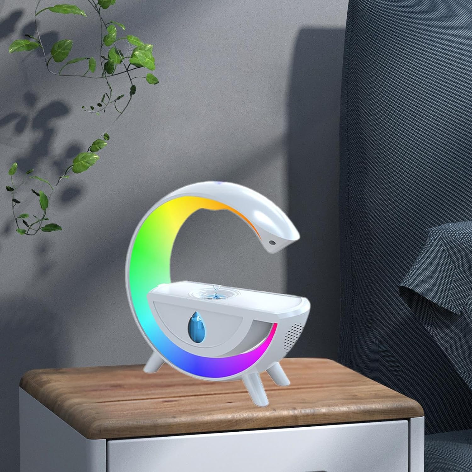 Antigravity Humidifier Sound — Levitating Mist Humidifier with Ambient Sound