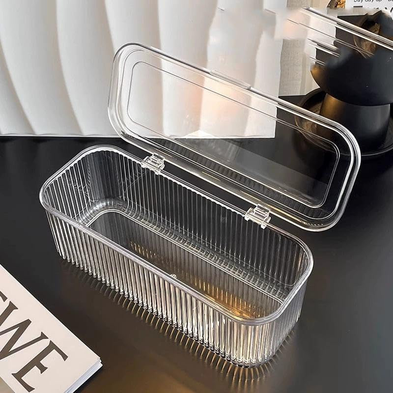 Acrylic Jewelry Organizer Box Set, 10pcs Portable Storage Boxes With Anti-Oxidation