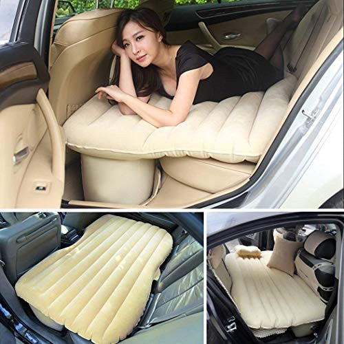 Inflatable Car Bed Mattress with Two Air Pillows