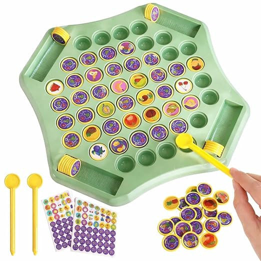 Flipping Chess Match Game for Children and Adults, Montessori Memory Matching Board Game