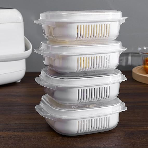 Kitchen Storage Containers Set of 4 for Food Storage