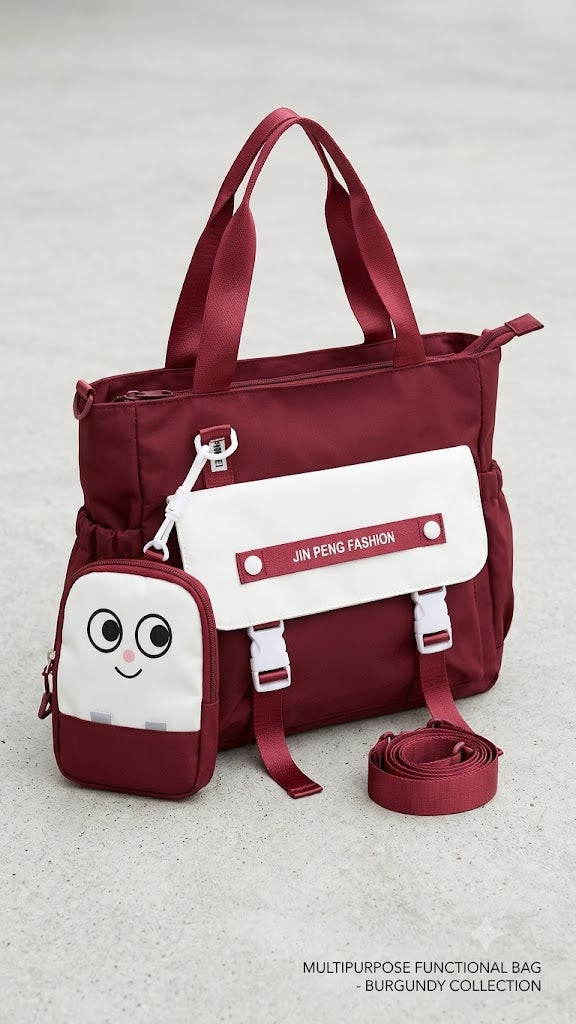 Sac cabas bicolore avec mini-porte-monnaie – Sac à main pour femme | Newbuy