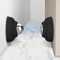Magnetic Door Stopper Heavy Duty Wall & Floor Mount, No Drill Silicone Door Holder with Strong Magnetic Catch, 5 cm Door Gap Support