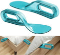 New Bed Sheet Tucker Tool - Durable Bed Maker Tool to Keep Sheets in Place - No More Lifting The Mattress (11 inch) (Pack of 2)