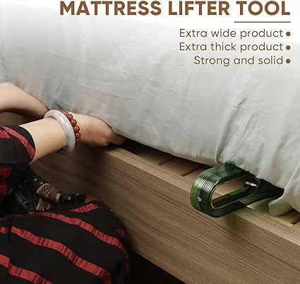 New Bed Sheet Tucker Tool - Durable Bed Maker Tool to Keep Sheets in Place - No More Lifting The Mattress (11 inch) (Pack of 2)