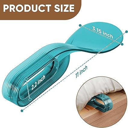 New Bed Sheet Tucker Tool - Durable Bed Maker Tool to Keep Sheets in Place - No More Lifting The Mattress (11 inch) (Pack of 2)